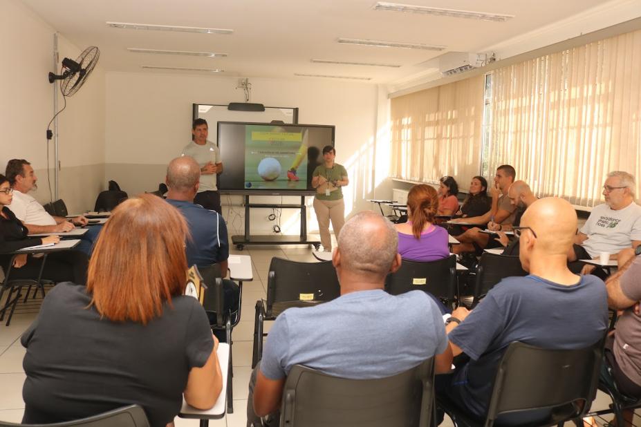 Congresso técnico da Copa Seduc de Futsal. #Paratodosverem