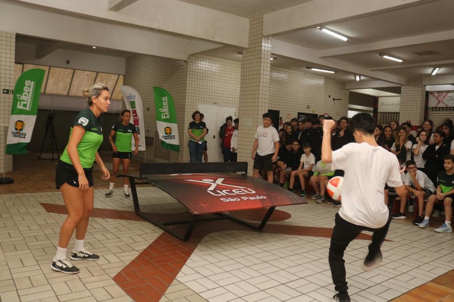 Projeto Campeão na Escola no Liceu São Paulo. #Paratodosverem