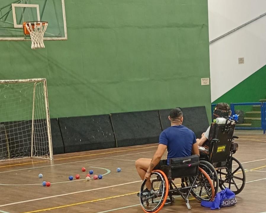Atividade Motora para pessoas com deficiência. #Paratodosverem