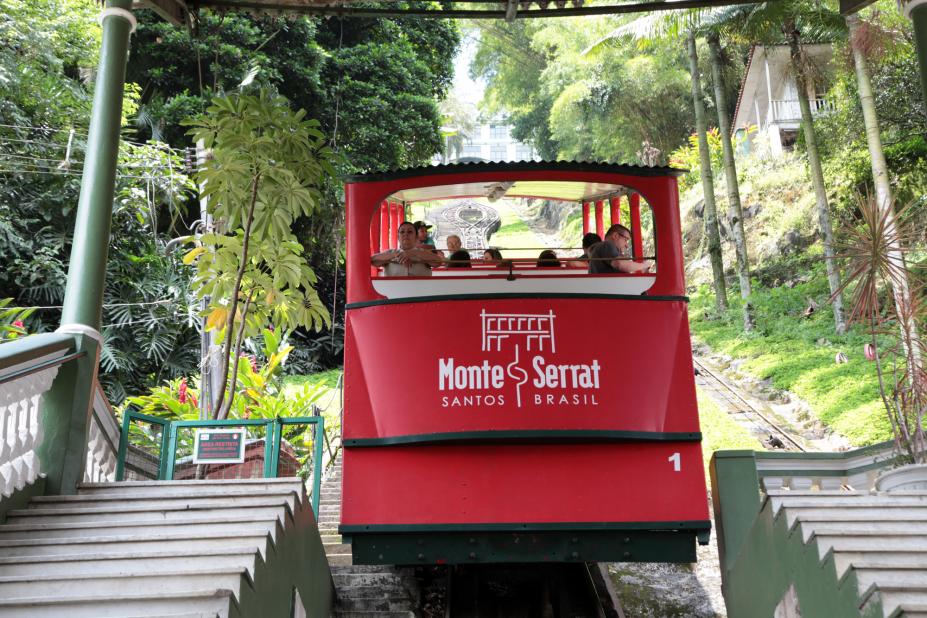 O Bondinho do Monte Serrat. #Paratodosverem