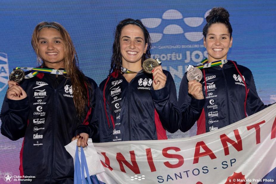 Nadadoras da Unisanta. #Paratodosverem