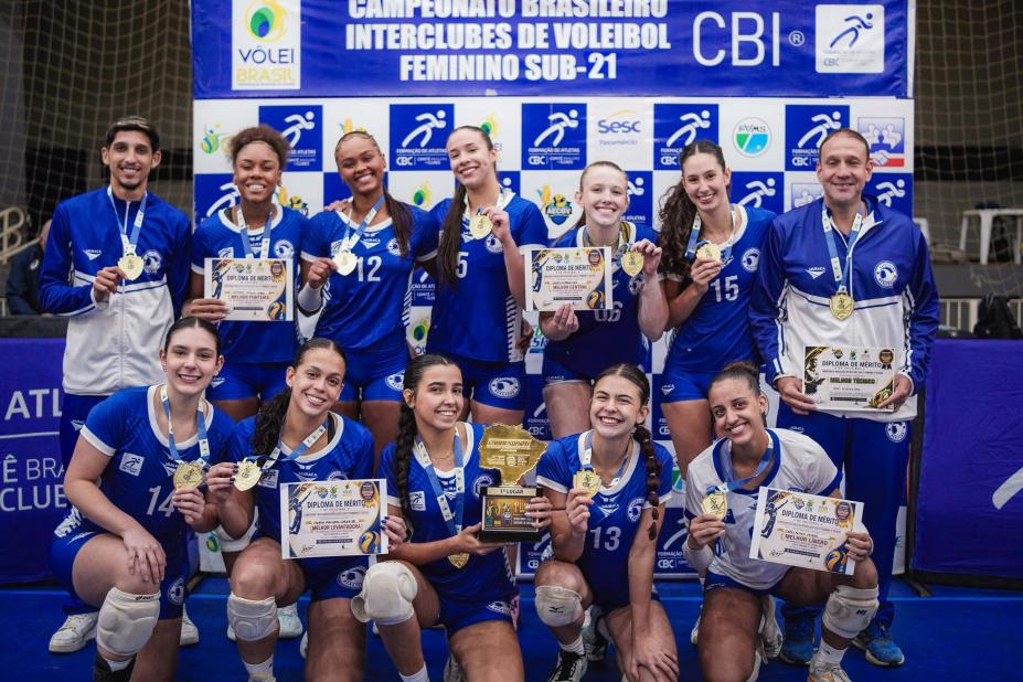 Equipe sub21 campeã. #Paratodosverem