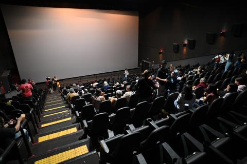 Filme foi exibido no Cine Roxy. #Paratodosverem