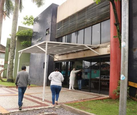 fachada do ambesp zona noroeste #paratodosverem