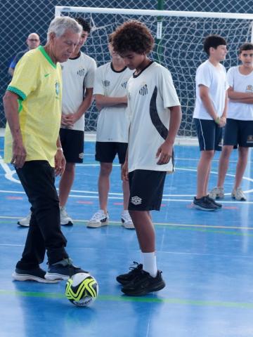 Clodoaldo e Kauan na escola. #Paratodosverem