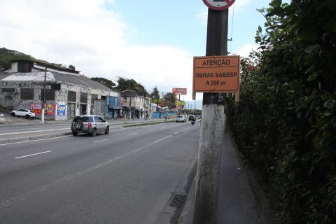 imagem mostra avenida Martins Fontes