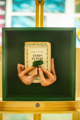 quadro da exposição #paratodosverem