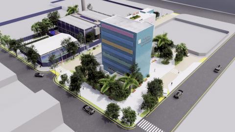 perspectiva da obra quando pronta #paratodosverem 