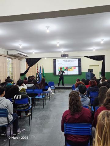 apresentação a alunos #paratodosverem