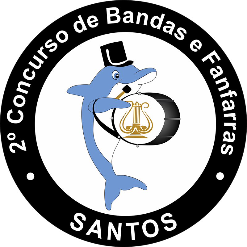Logo do Concurso Oficial de Bandas e Fanfarras de Santos