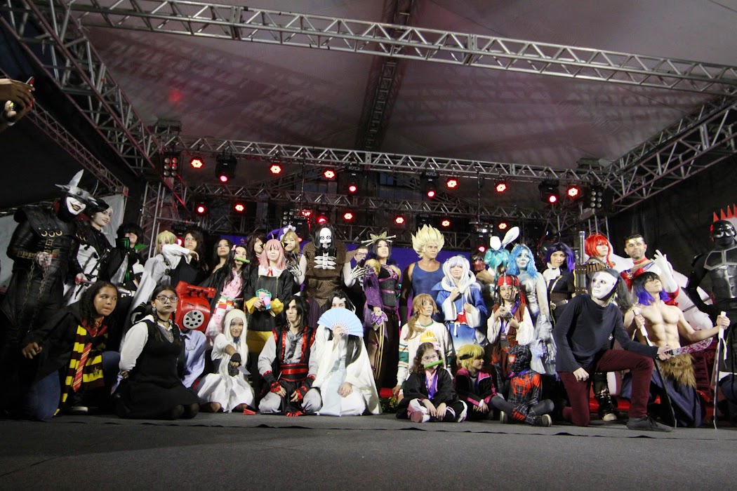 Dia do Cosplay Personagens famosos marcaram presença na Feira do