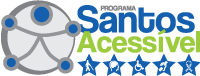 Logo do Programa Santos Acessível