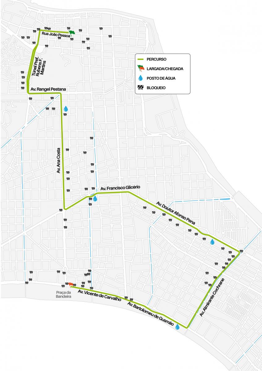 Rota da linha r10: horários, paradas e mapas - Rápida Restinga