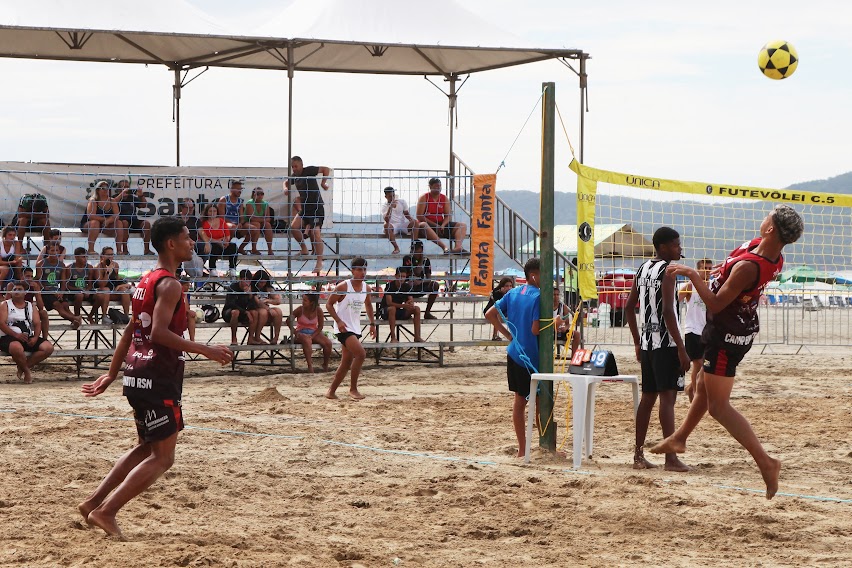 2º Santista de Beach Tennis é marcado por disputas acirradas e