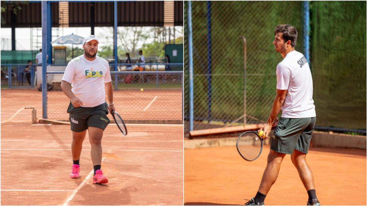 Jogos Abertos: Santos é vice no tênis masculino em sábado de