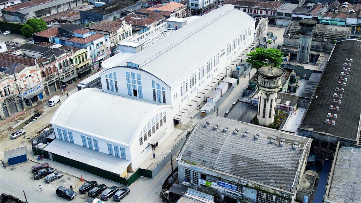 Mercado Municipal avança na transformação para impulsionar desenvolvimento do Centro Histórico de Santos | Notícia | Prefeitura de Santos