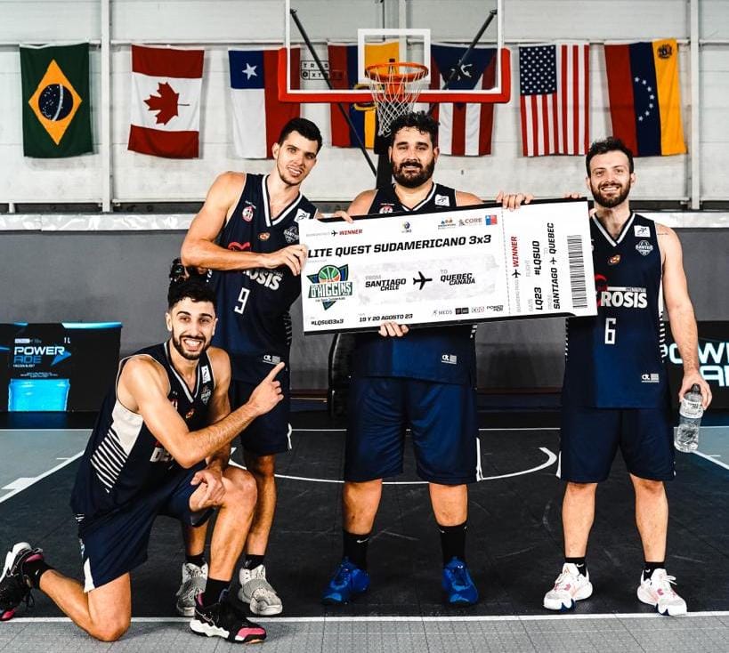 Basquete Masculino 3x3 começa com tudo em Santiago 2023 - Surto Olímpico