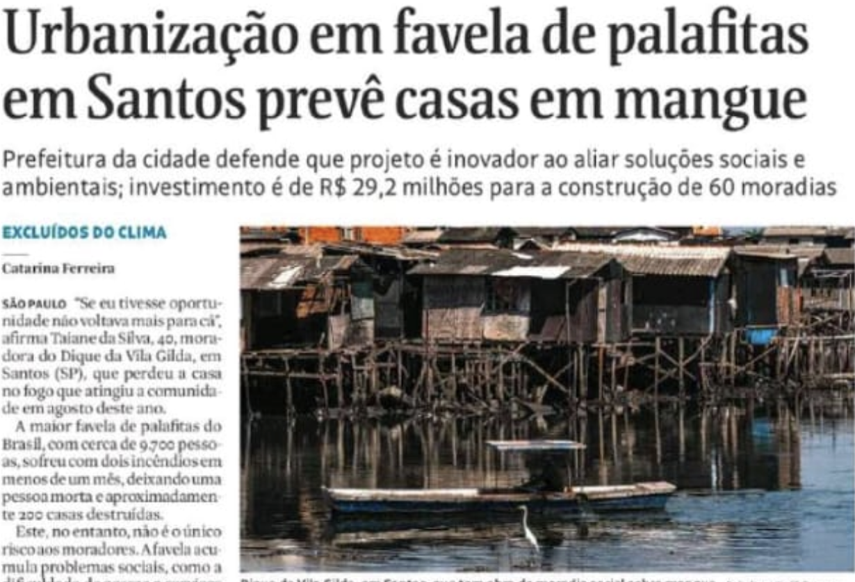 print do jornal folha
