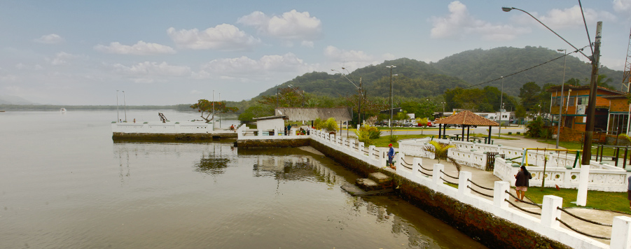 imagem area da alemoa com as fabricas da região