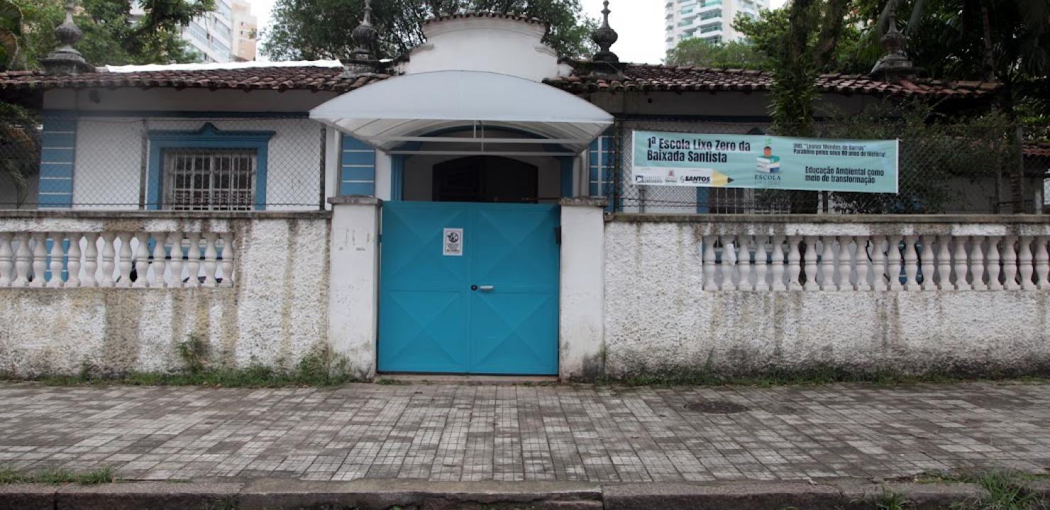 Escola Municipal Leonor Mendes de Barros, em Santos, será reformada e ...