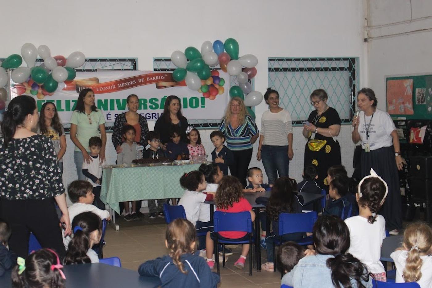 Escola municipal Leonor Mendes de Barros, no Gonzaga, celebra 80 anos ...