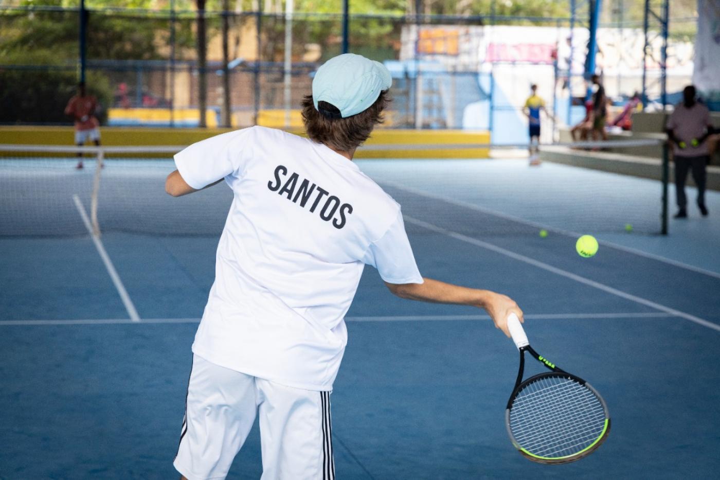 Jogos Abertos: Santos é vice no tênis masculino em sábado de