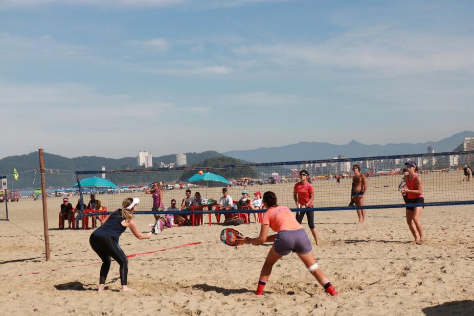 2º Santista de Beach Tennis é marcado por disputas acirradas e